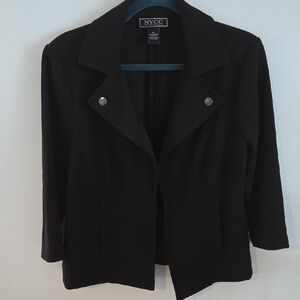 NYC Women's Black Blazer Jacket
